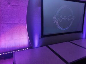 corporate event stage set 1